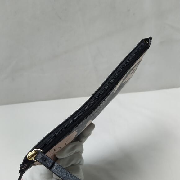 Kate Spade New York Multicolor Leather Floral Zipper Closure Coin Wallet - Picture 9 of 10